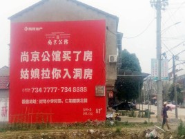 竹溪墙体广告在乡镇、农村市场的媒体优势