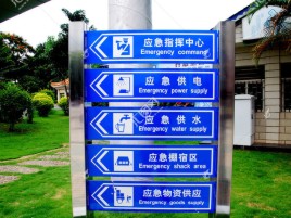 竹溪标识导向系统设计需要掌握的四大元素