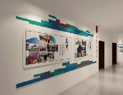 竹溪企业文化墙用什么材料好？