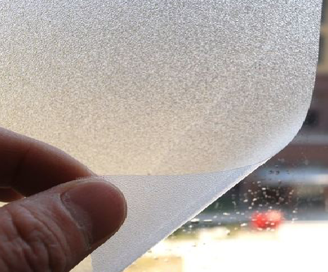 竹溪玻璃门外面粘广告用什么材料好？