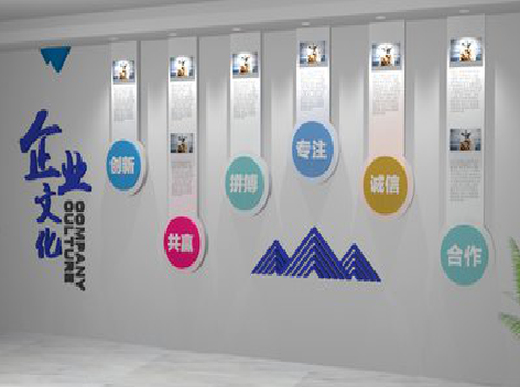 竹溪企业文化墙需要传递什么办公文化？